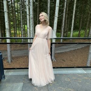 Revelry Blush Bridesmaid Dress
